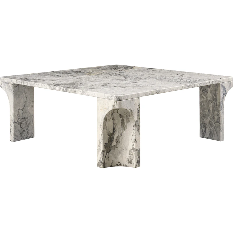 Doric Soffbord 80x80 cm, Stormy Gray