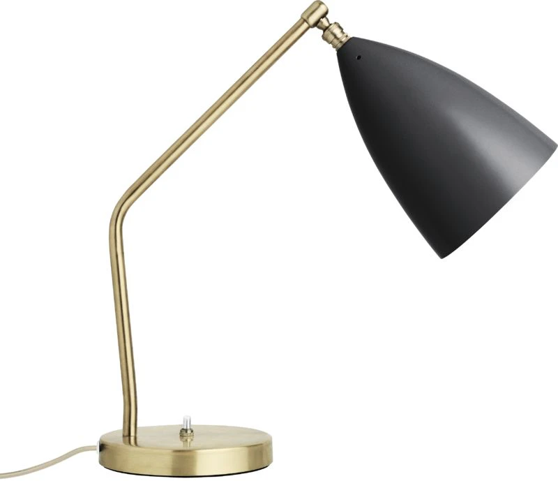 Gräshoppa Bordslampa, Jet-Black