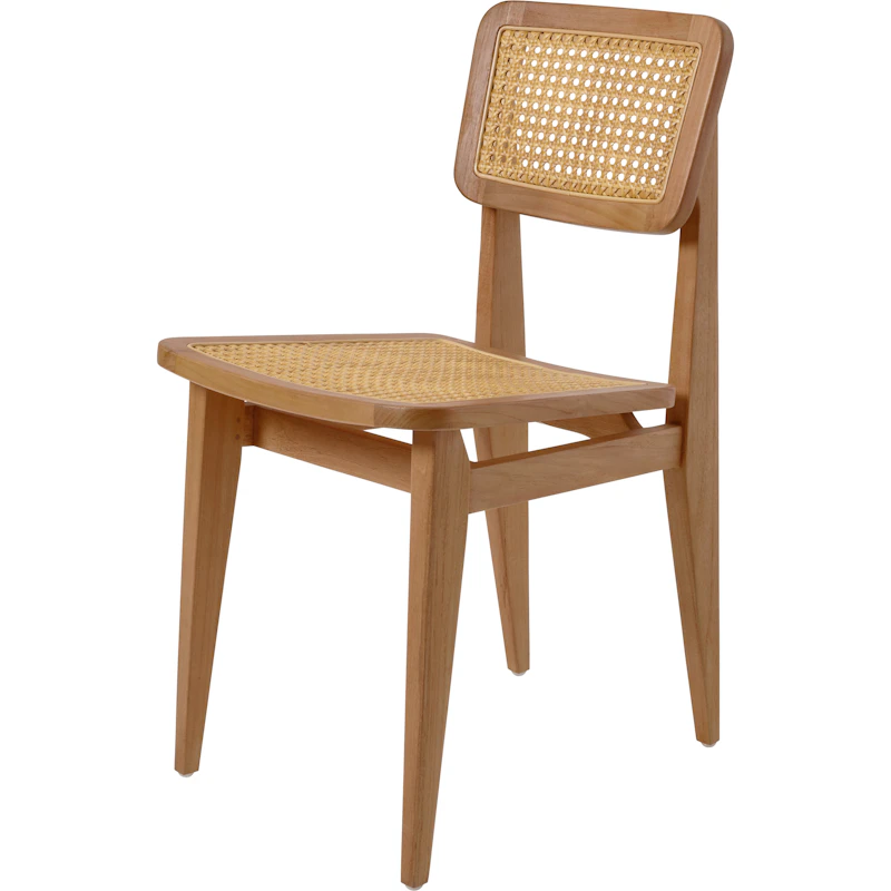 C-Chair Outdoor Matstol, Teak / French Cane