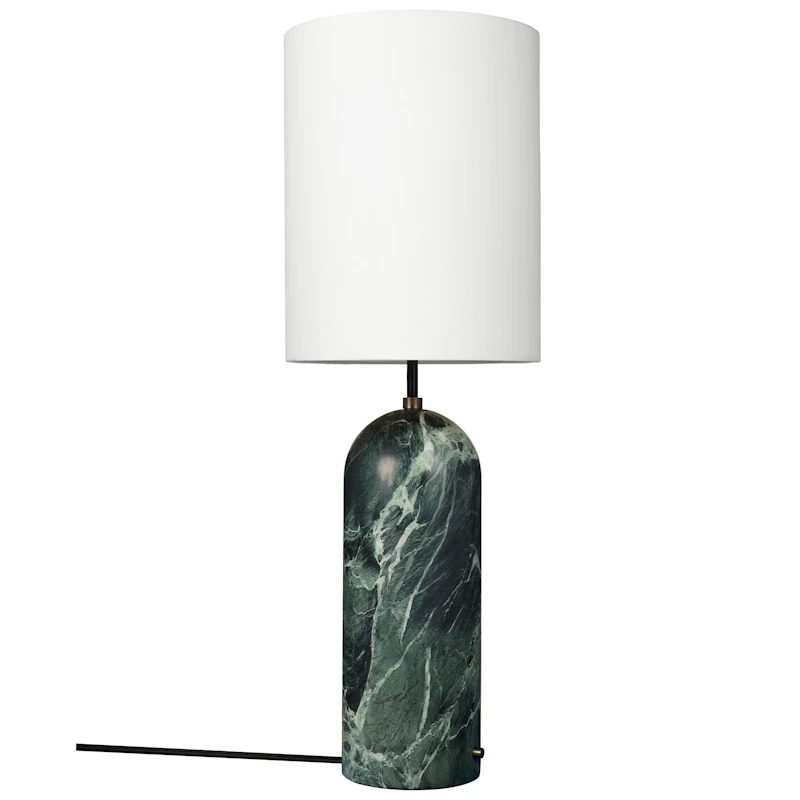 Gravity Golvlampa, Smaragd / Vit