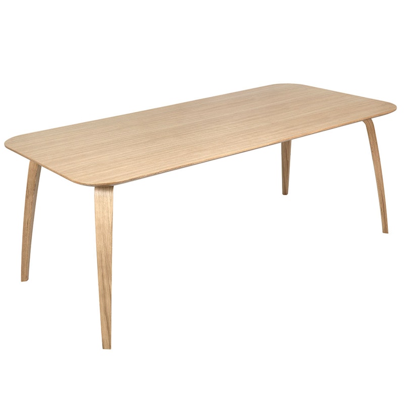 GUBI Matbord 100x200 cm, Ek