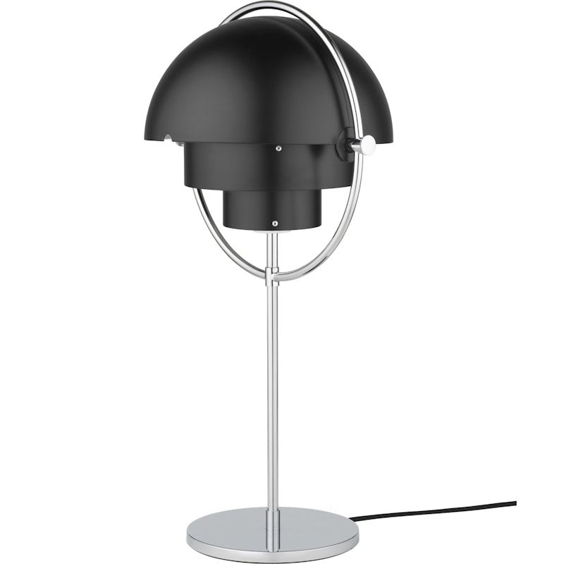 Multi-Lite Bordslampa, Krom / Svart