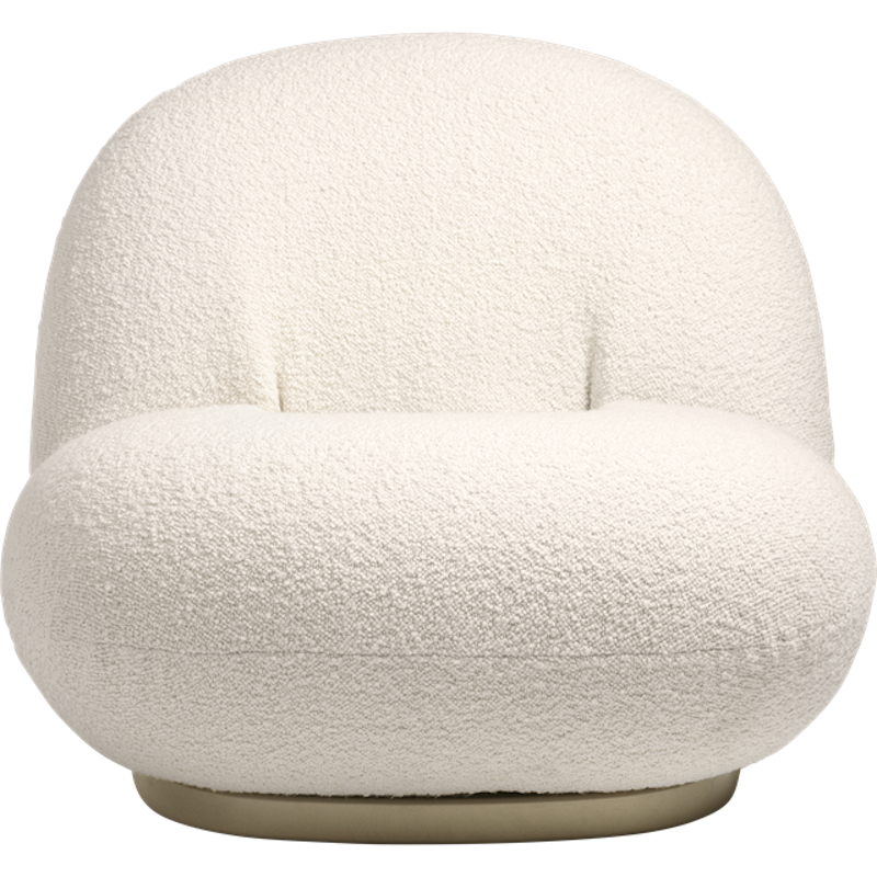 Pacha Fåtölj Med Snurrfot Karakorum 001/Pärlguld