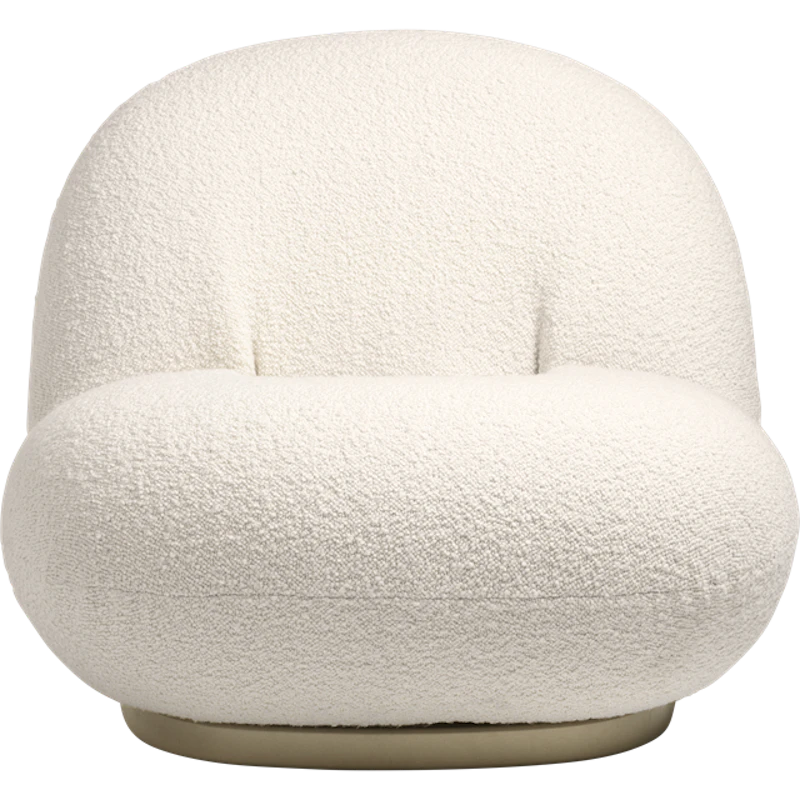 Pacha Fåtölj Med Snurrfot Karakorum 001/Pärlguld