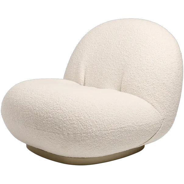 Gubi Pacha Lounge Chair F&aring;t&ouml;lj Pg5 Karakorum 001 - F&aring;t&ouml;ljer Boucl&eacute; Karakorum - 10062198