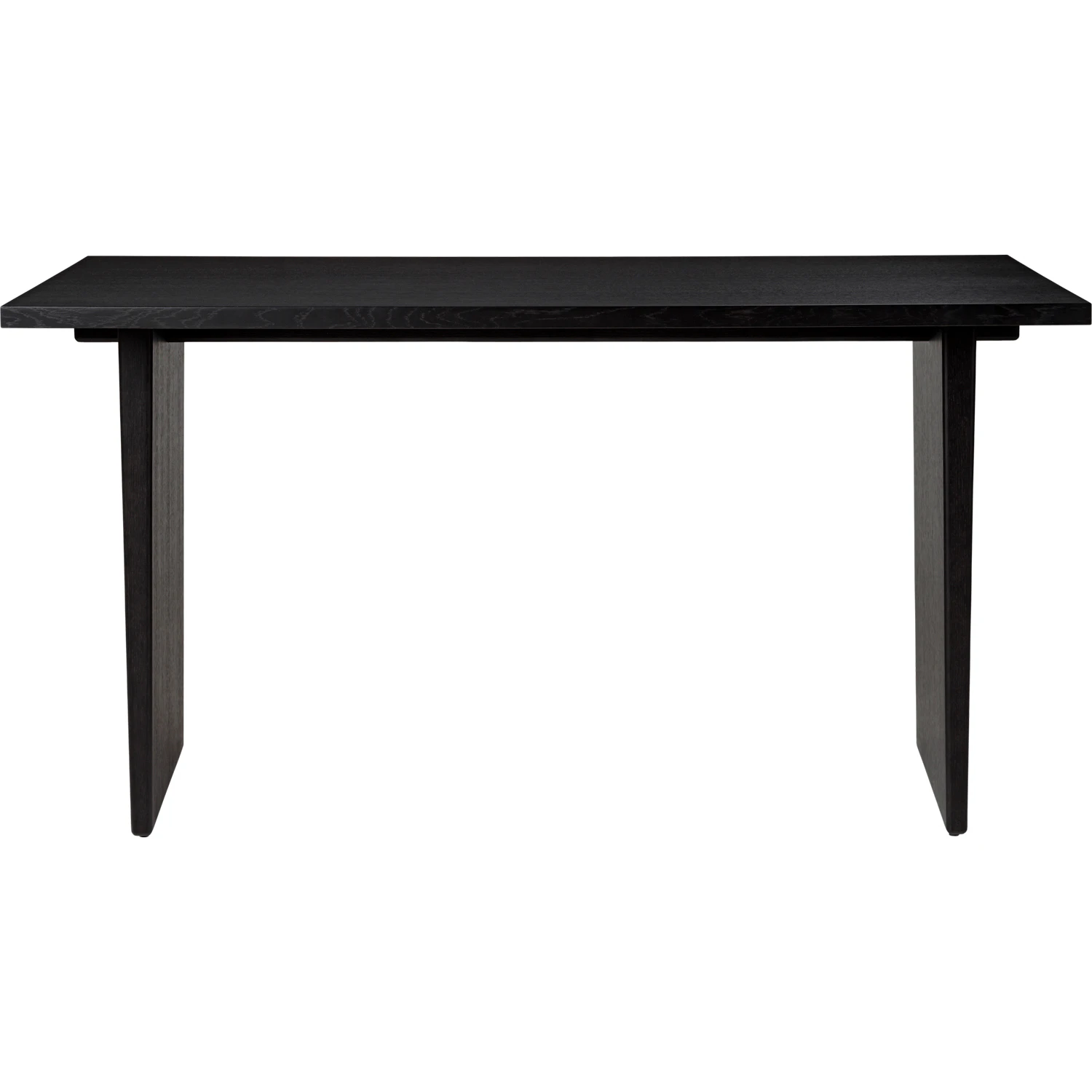 Gubi Private Skrivbord 120x60 Cm Brunsvart Betsad Ek - Skrivbord Ekfan&eacute;r Brunsvart - 10125088