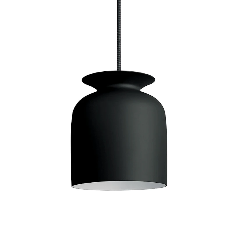 Ronde Taklampa Ø20 cm, Charcoal Black
