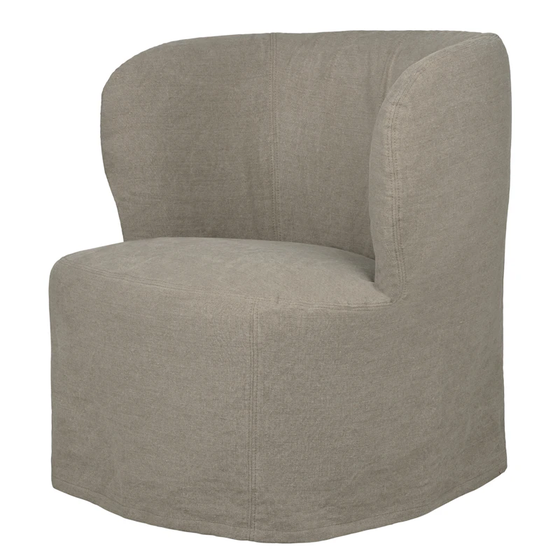 Stay Slipcover Fåtölj 70 cm, Linen0024