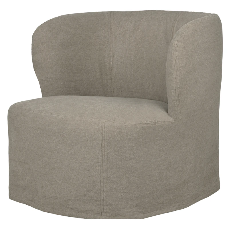 Stay Slipcover Fåtölj 85 cm, Linen0024
