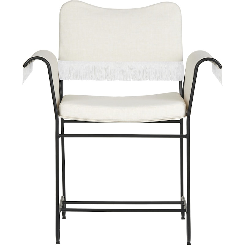 Tropique Matstol Med Fransar, Classic Black / Leslie 06
