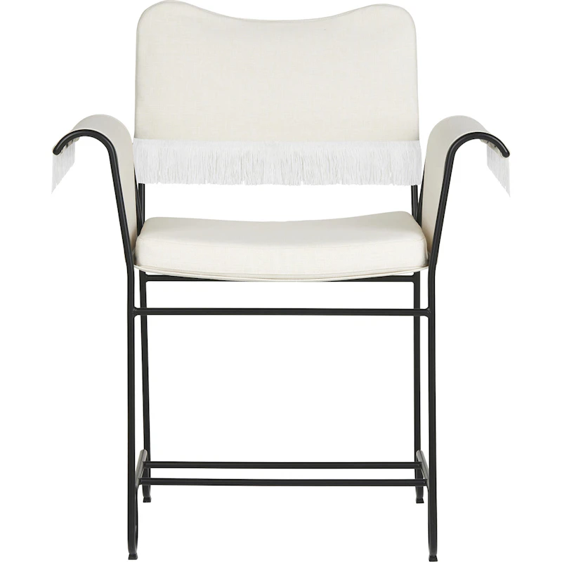 Tropique Matstol Med Fransar, Classic Black / Leslie 06