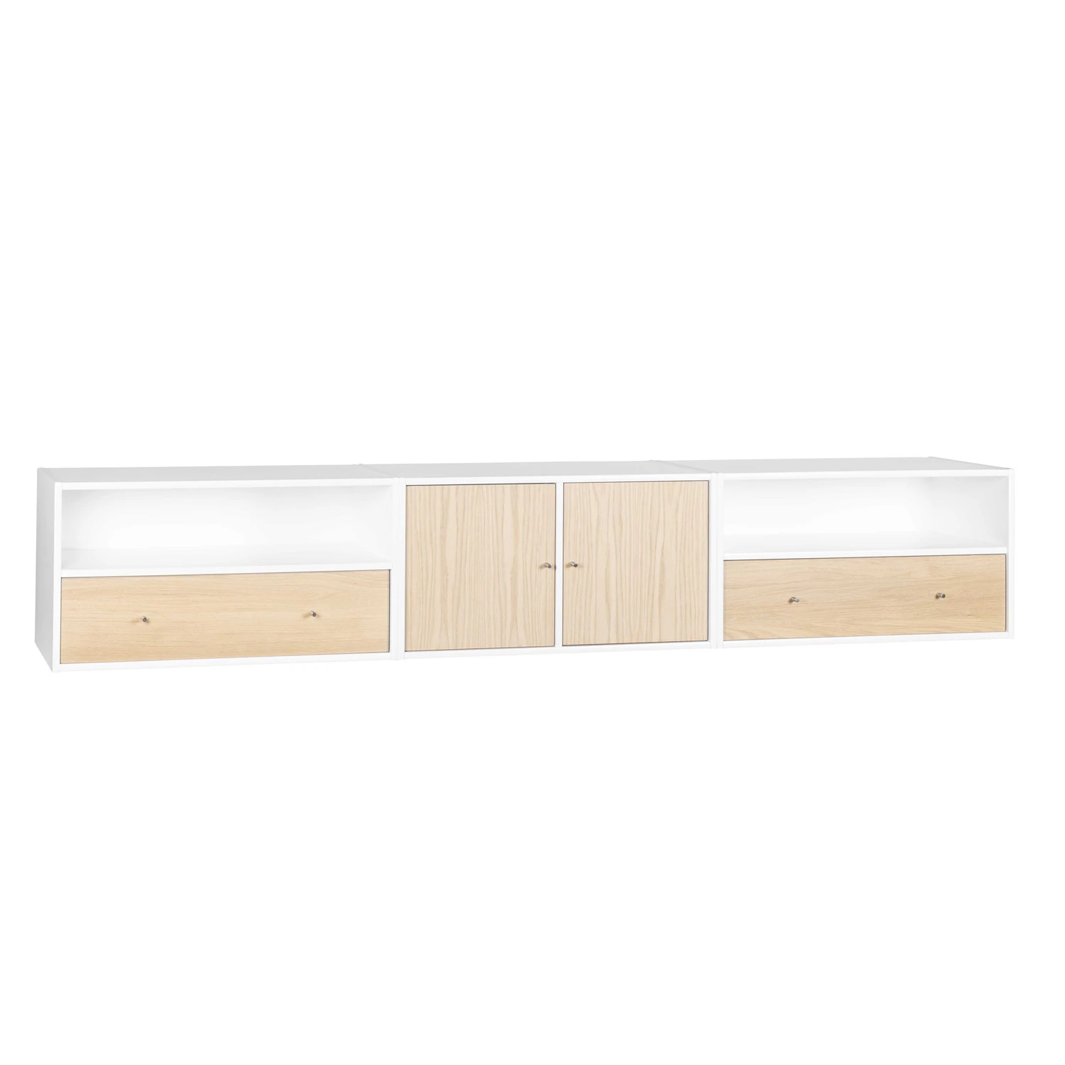 Haslev 3003 Mediab&auml;nk Vit - Tv-b&auml;nkar & mediab&auml;nkar Bok Vit - RL-3003-B&Oslash;-HM33