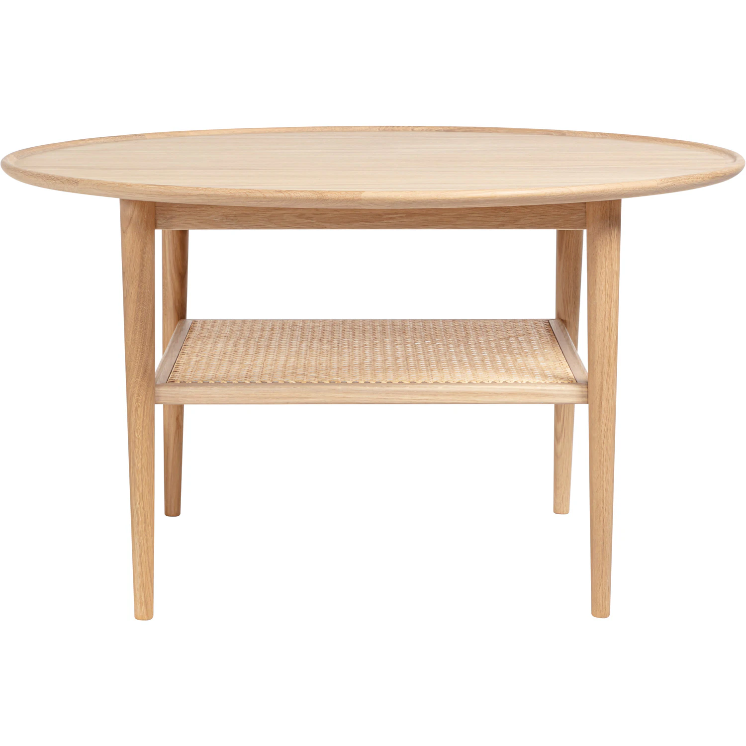 Haslev Athene Soffbord 90 Cm / Rotting - Soffbord Vitoljad Ek - ATHE-02-EGOH