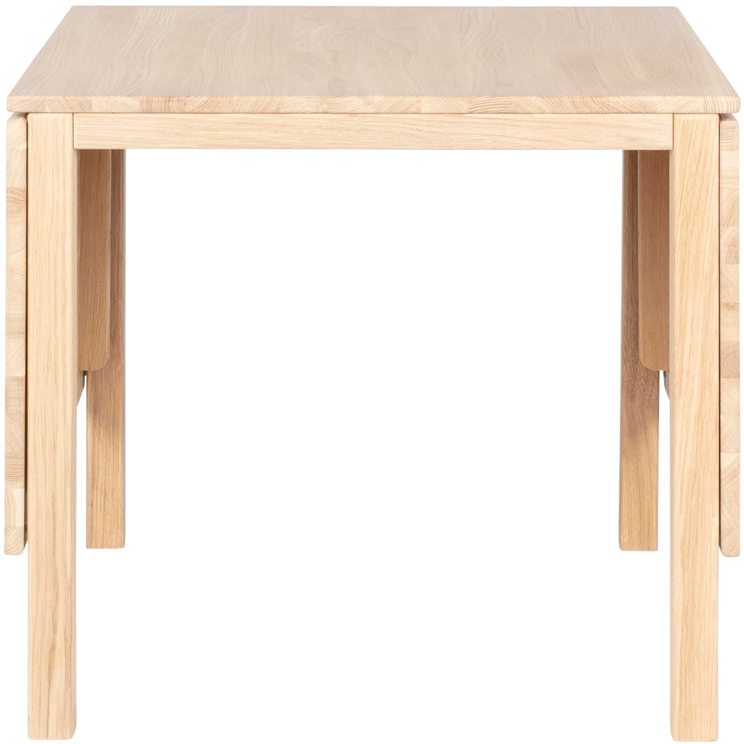 Haslev Klassik 3e Klaffbord Med F&auml;llbara Skivor 75x75 Cm Vitoljad Ek - Matbord & Barbord Massiv Ek Vitoljad Ek - KLAH3EEGOHEGOH20074