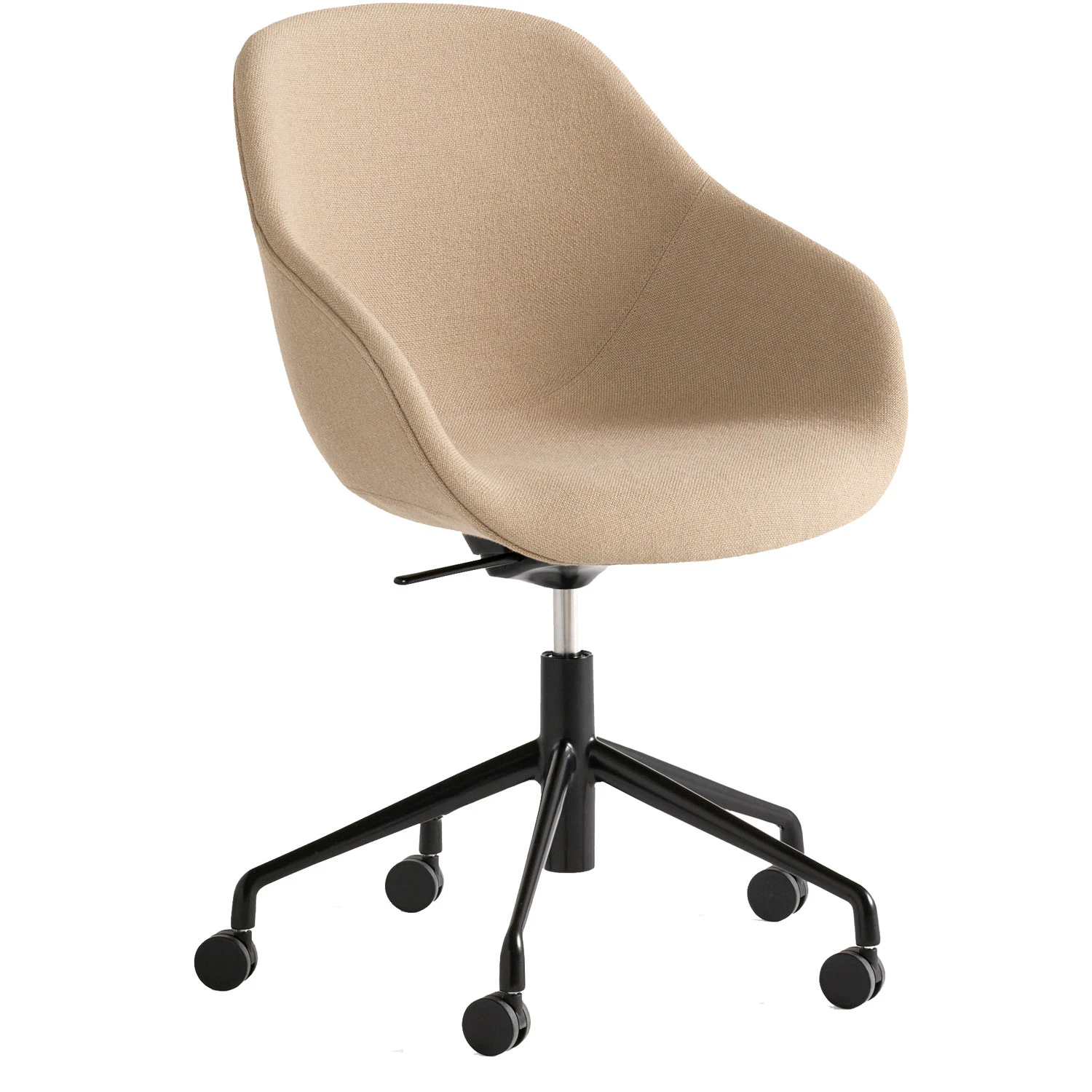 Hay Aac155 Stol 5 Star Swivel Gas/tilt Svart / Hallingdal 224 - Kontorsstolar Ull Hallingdal 224 - AB222-A001-AA25