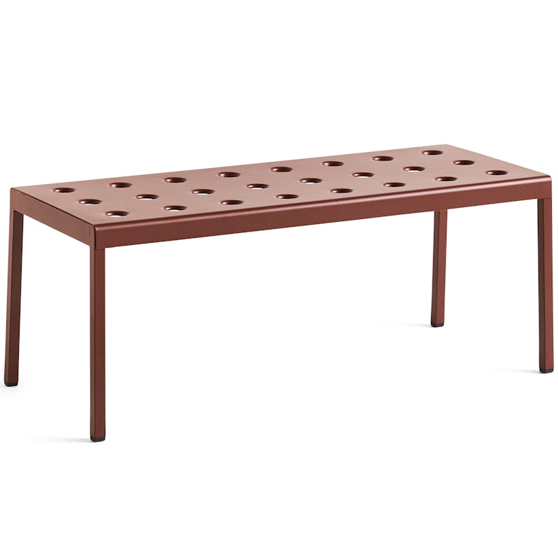 Balcony Soffbord 41x96,5 cm, Iron Red