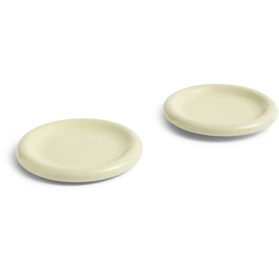 Hay Barro Plate Set Of 2 &Oslash;18 Cm Pistachio - Assietter Terrakotta Gr&ouml;n - AC459-A668-AI60-03DF