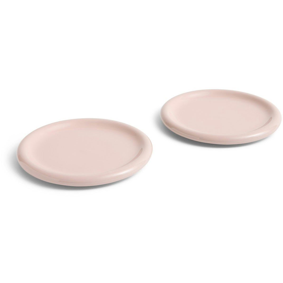 Hay Barro Plate Set Of 2 &Oslash;24 Cm Pink - Assietter Terrakotta Rosa - AC459-A668-AI61-03DB
