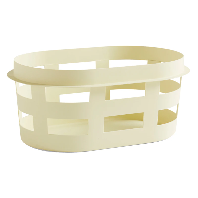 Basket (Recycled) Small, Soft Yellow