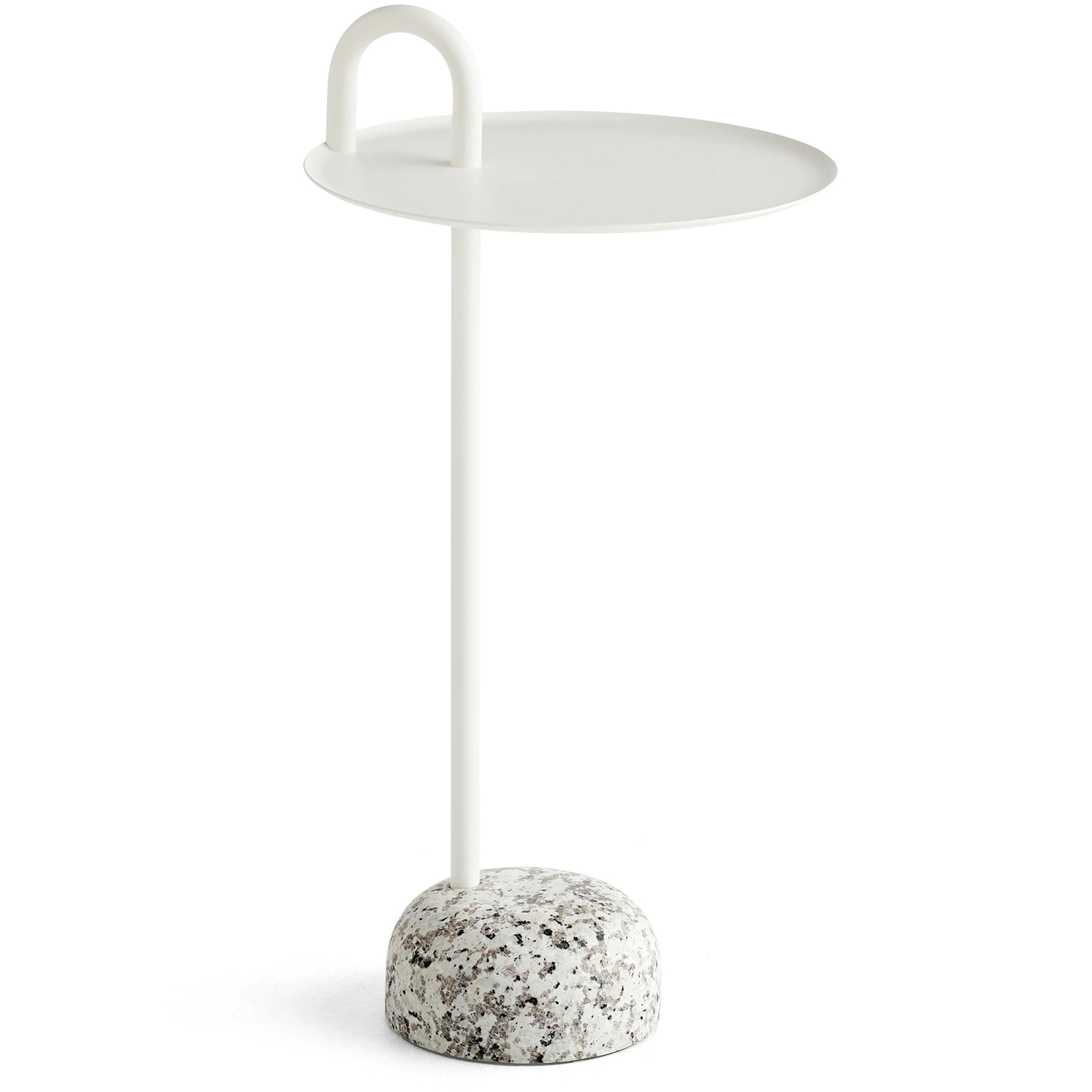 Hay Bowler Sidobord Cream White - Sidobord & Avlastningsbord Granit Gr&auml;ddvit - AA692-A375-AA97