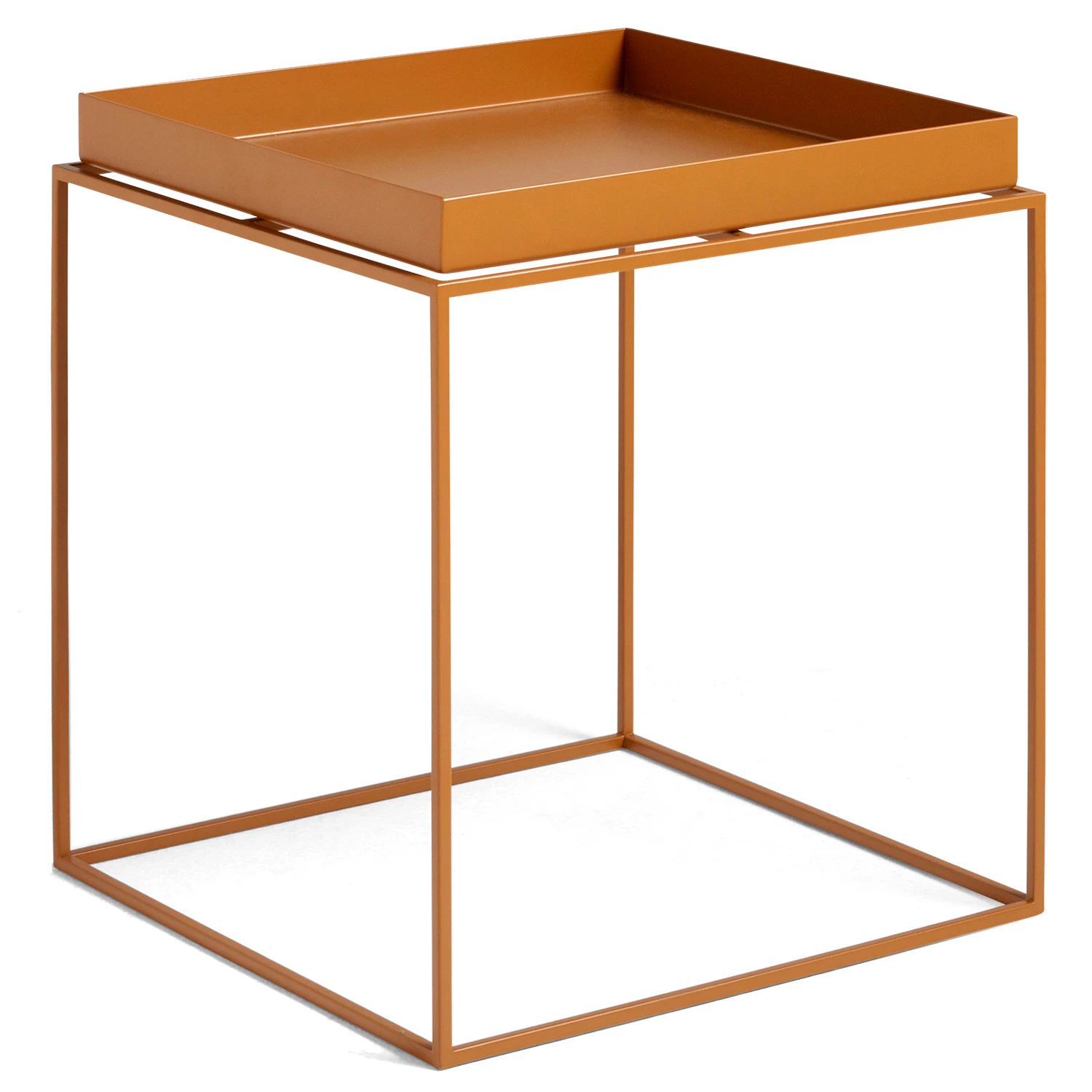 Hay Brickbord 40x40 Cm Toffee - Sidobord & Avlastningsbord Pulverlackat St&aring;l Toffee - AA685-A360-AA84