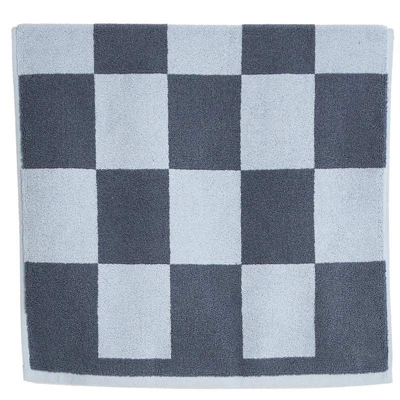 Check Badrumsmatta 50x90 cm, Steel Blue