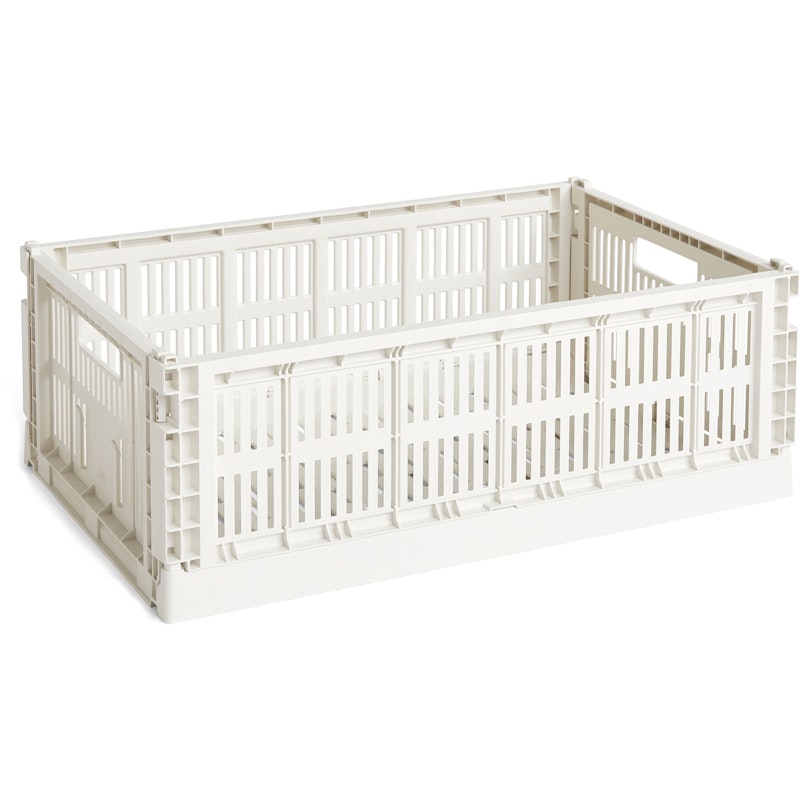 Colour Crate Förvaringslåda L 34,5x53 cm, Off-white