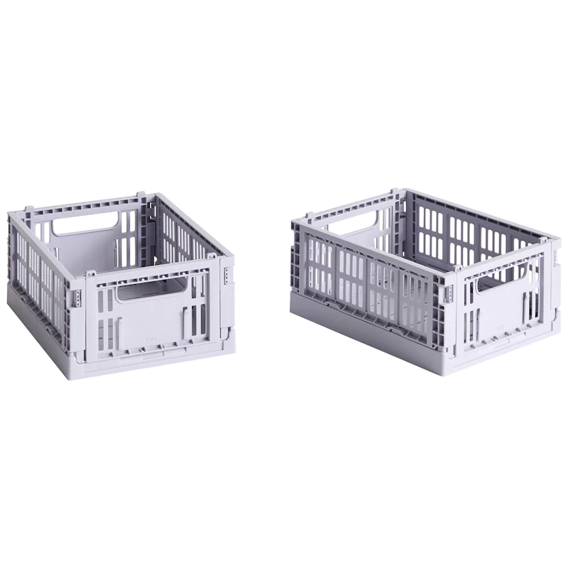 Colour Crate Förvaringslådor Mini 2-pack, Lavendel