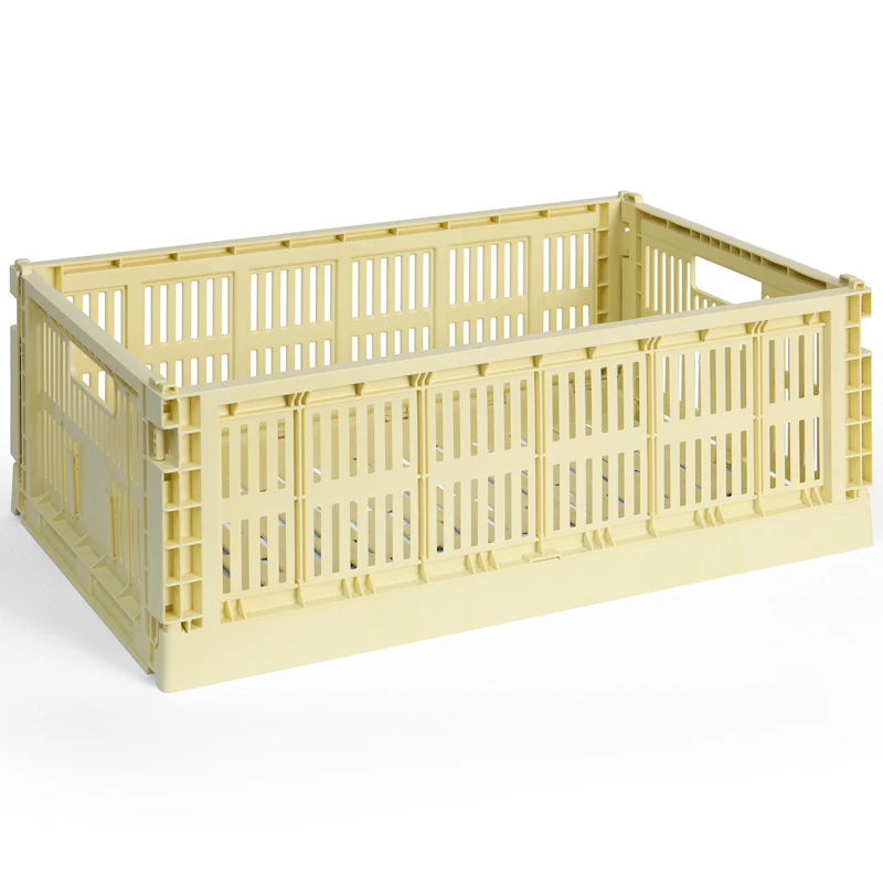 Colour Crate Large Förvaring, Light Yellow