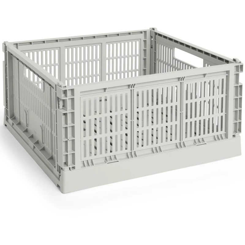 Colour Crate Large Square Förvaring, Grey