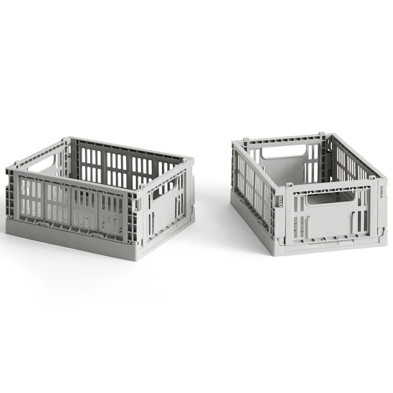Colour Crate Mini Förvaring 2-pack, Grey