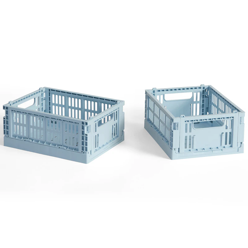 Colour Crate Mini Förvaring 2-pack, Soft Blue