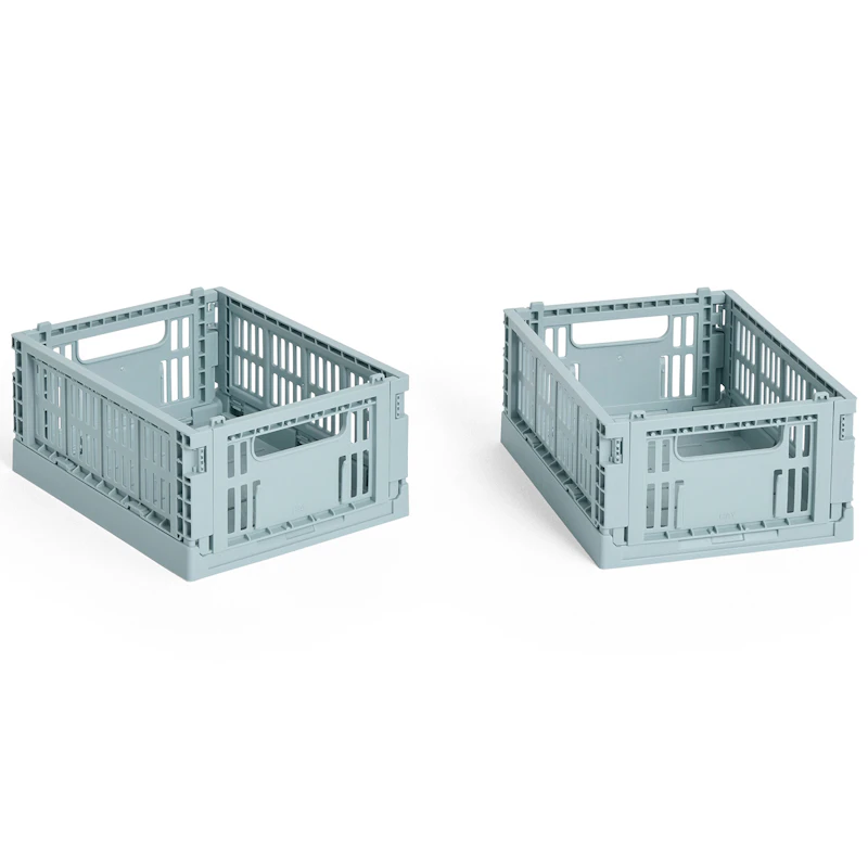 Colour Crate Mini Förvaring 2-pack, Dusty Blue