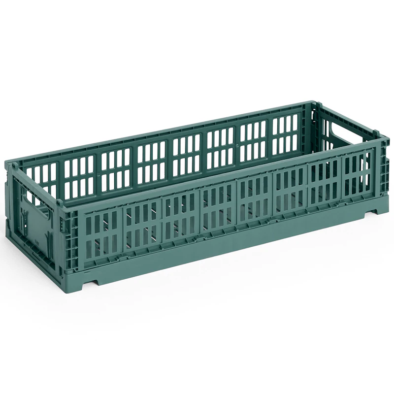 Colour Crate Mini Oblong Förvaring, Dark Green