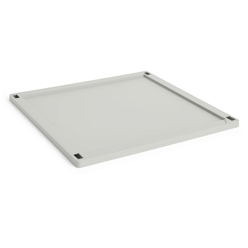 Colour Crate Plastic Large Square Lock, Grey