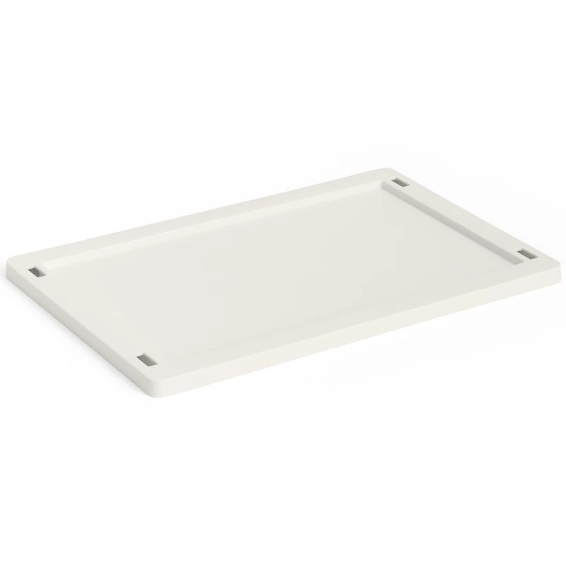 Colour Crate Plastic Small Lock, Off-white