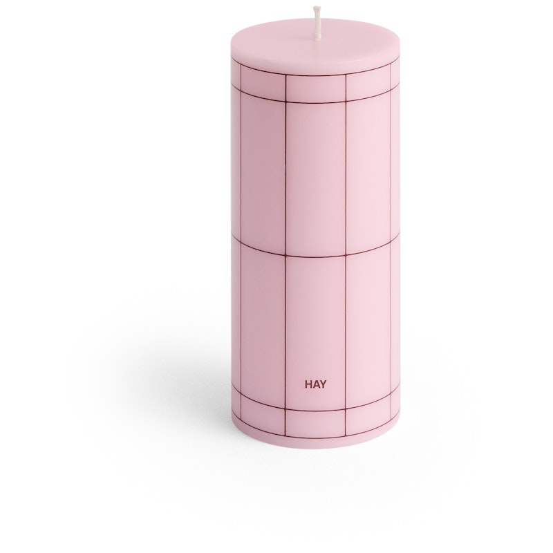 Column Blockljus Litet, Ljusrosa