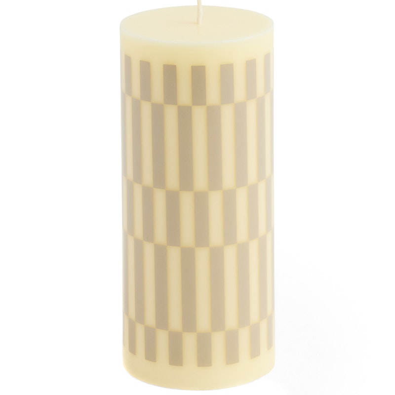 Column Blockljus S, Cream / Sand