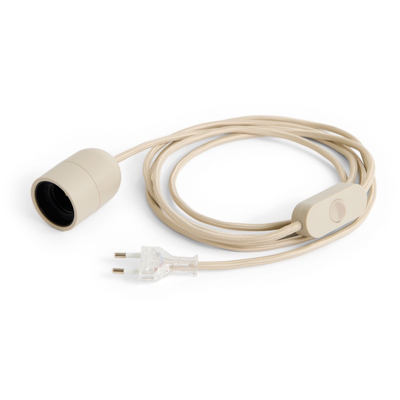 Common Table Cord Set, Beton Grey