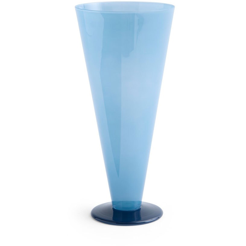 Hay Conical Vase Large Petrol Blue / Dark Blue - Vaser Glas M&ouml;rkbl&aring; - AF574-A603-AU92