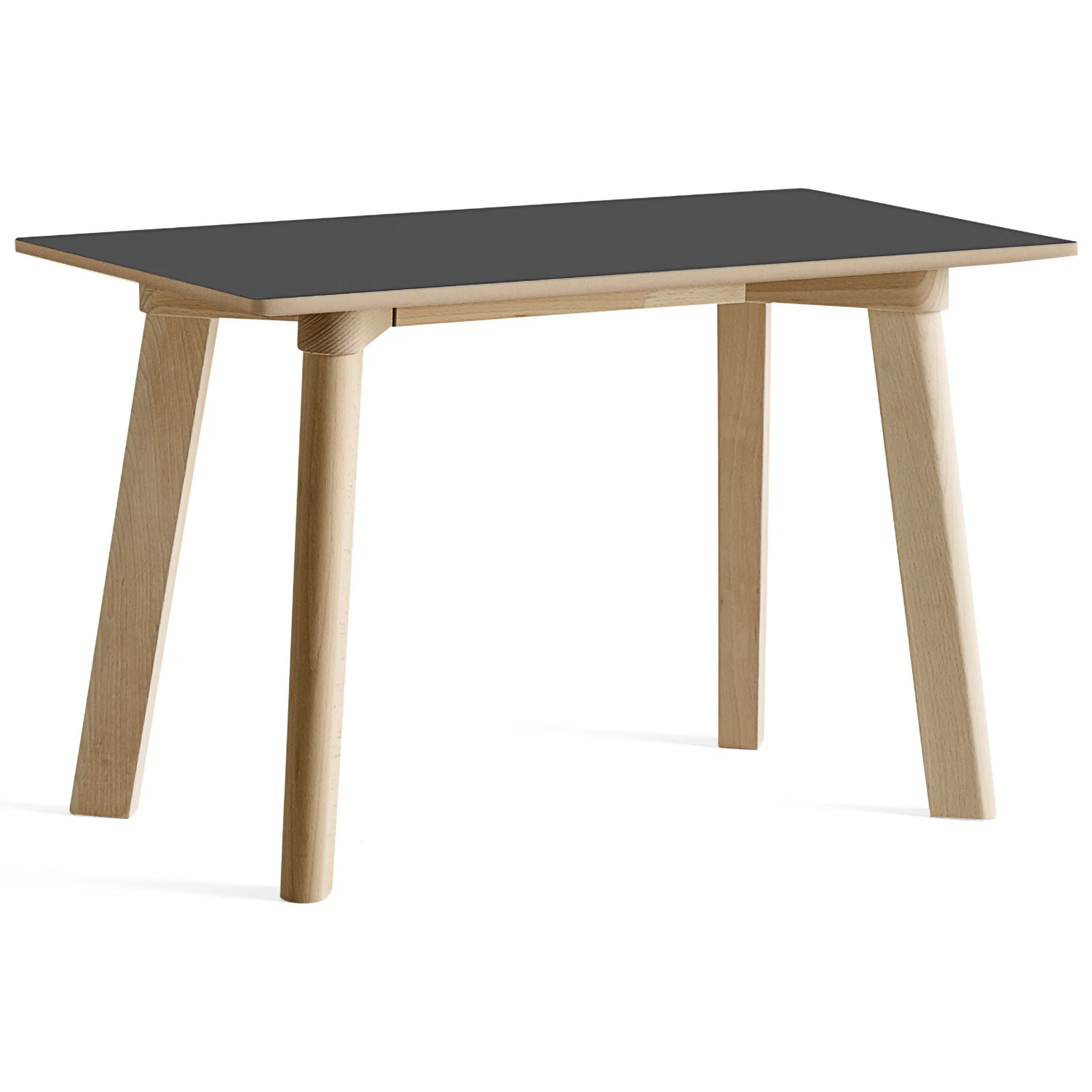 Hay Cph Deux 215 2.0 B&auml;nk 75 Cm Stone Grey / Obehandlad Bok - B&auml;nkar Laminat Stone Grey - AE849-A324-AR36
