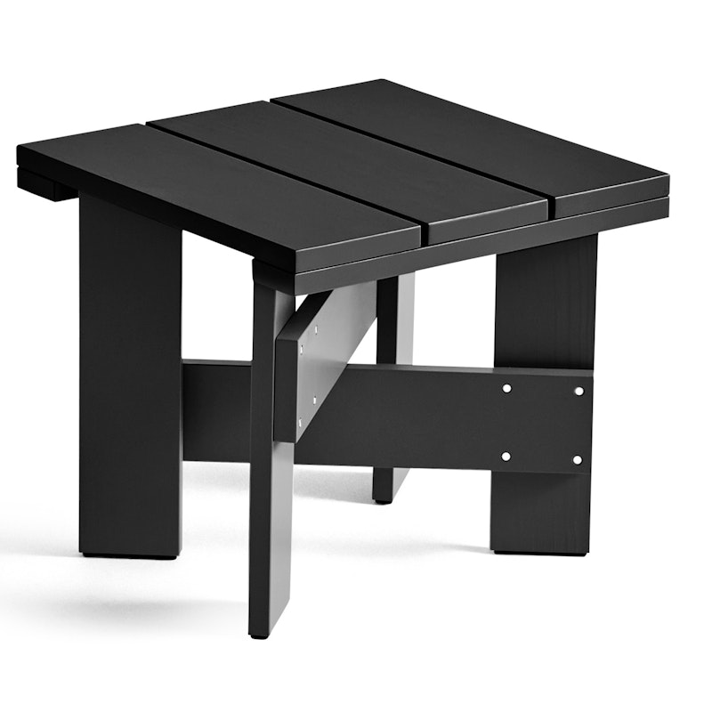Crate Lågt Bord, Svart