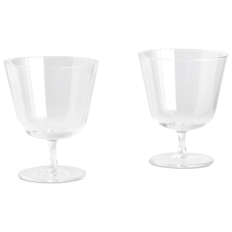 Curve Glas Med Fot 2-pack