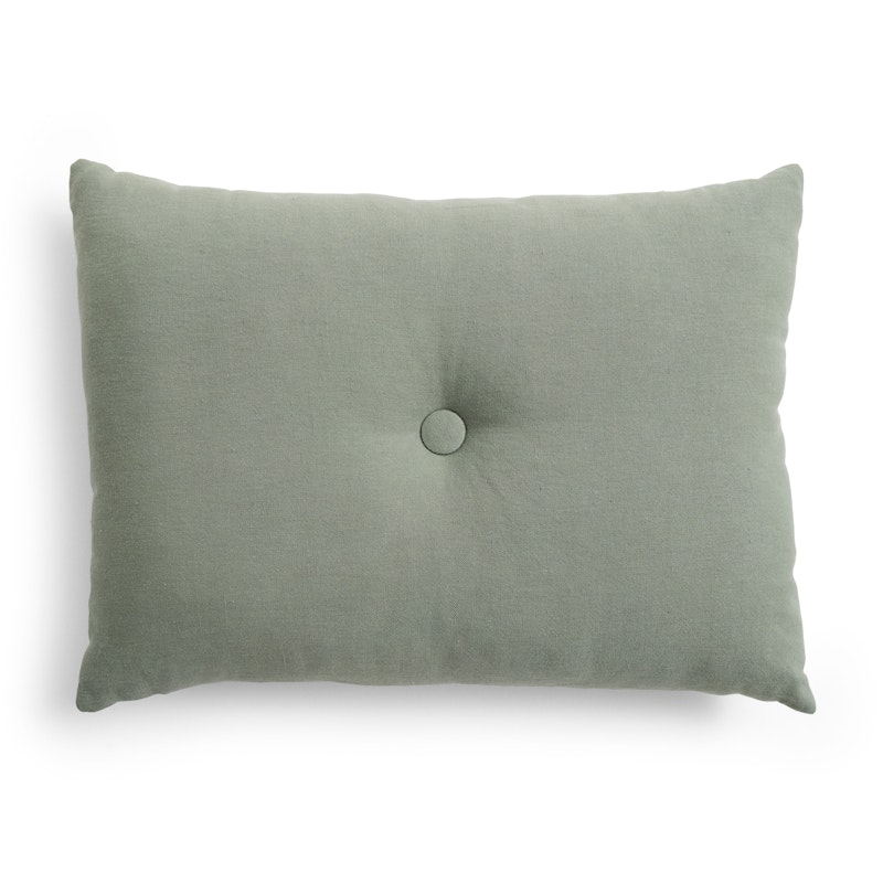 Dot Kudde Linen 45x60 cm, Pine Green