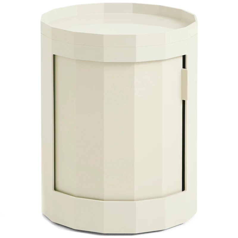 Facet Skåp Låg, Eggshell