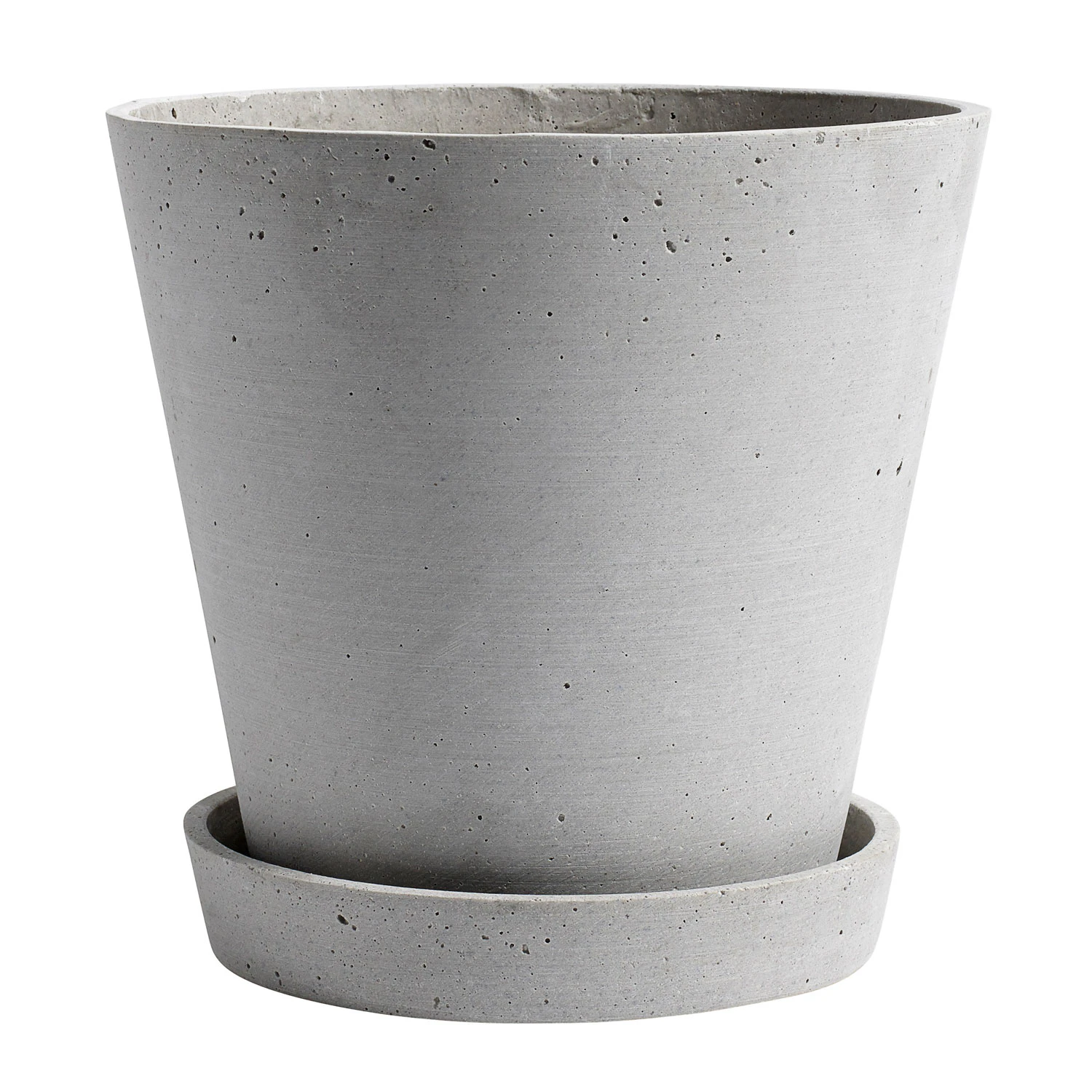 Hay Flowerpot Kruka Med Fat Gr&aring; &Oslash;21.5 Cm Xl - Krukor Polystone Gr&aring; - AB394-A604-AB48