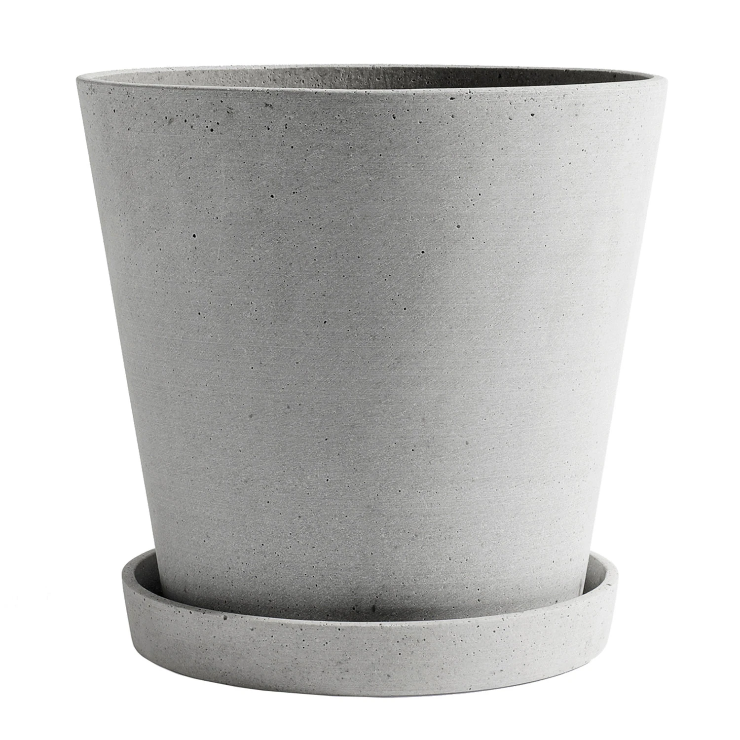 Hay Flowerpot Kruka Med Fat Gr&aring; &Oslash;26 Cm Xxl - Krukor Polystone Gr&aring; - AB394-A936-AB48