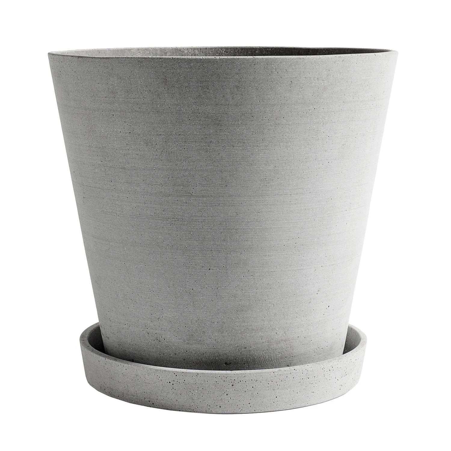 Hay Flowerpot Kruka Med Fat Gr&aring; &Oslash;34 Cm Xxxl - Krukor Polystone Gr&aring; - AB394-A937-AB48