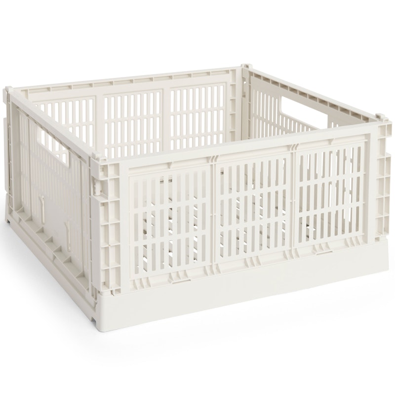 Colour Crate Large Square Förvaring, Off-white