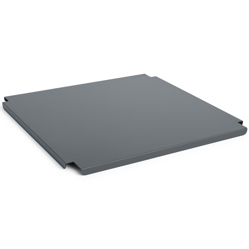Colour Crate Metal Large Square Lock, Charcoal